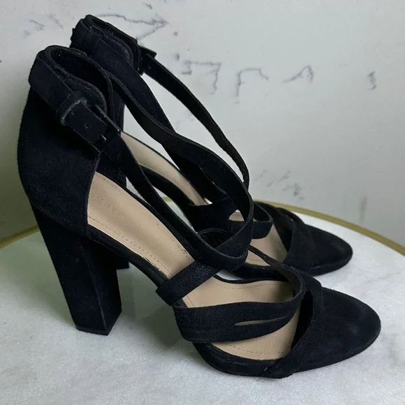 Pour La Victoire Carla Diagonal Strap Heels size 8 - Picture 3 of 7